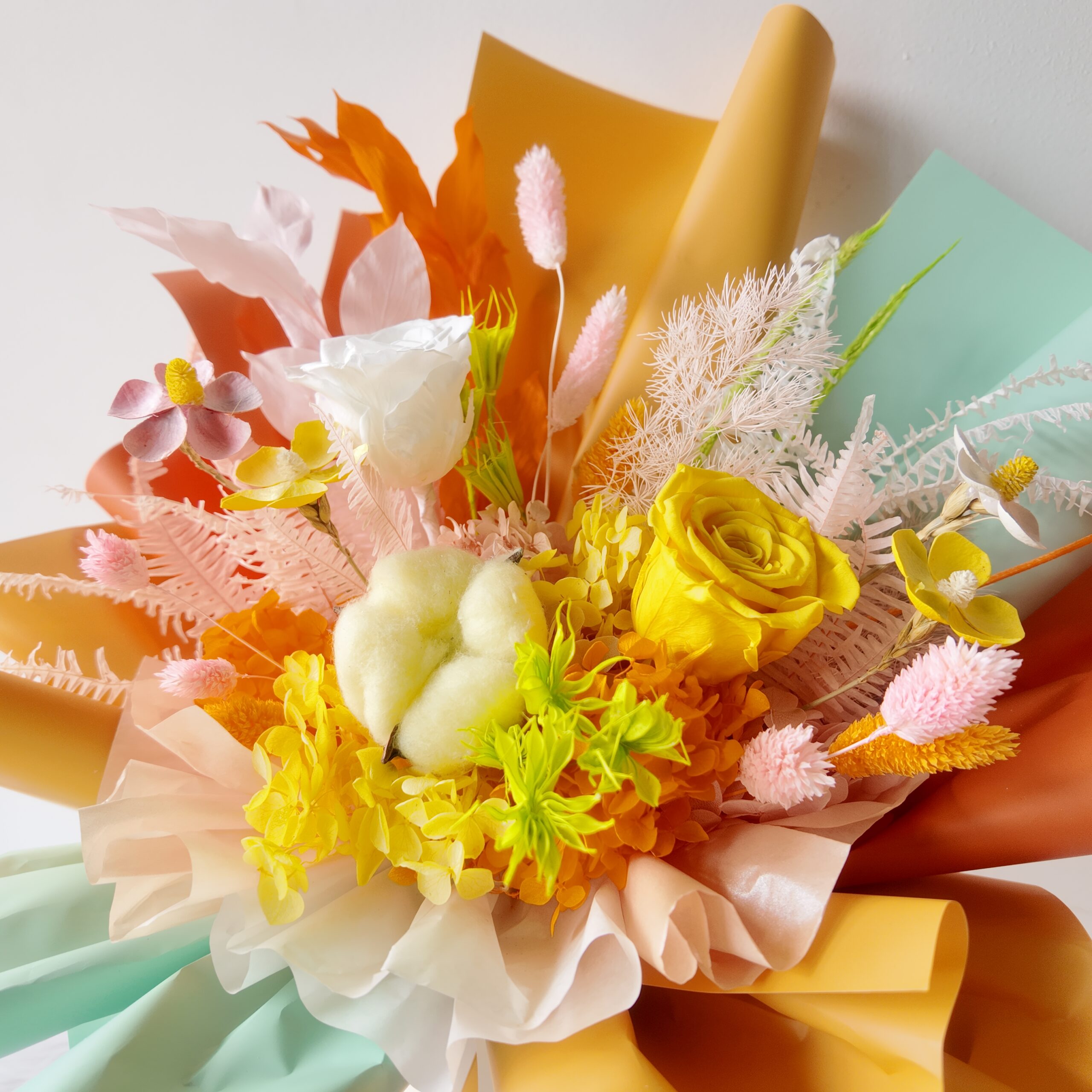 Clementine - Dried Flower Bouquet - Image 3