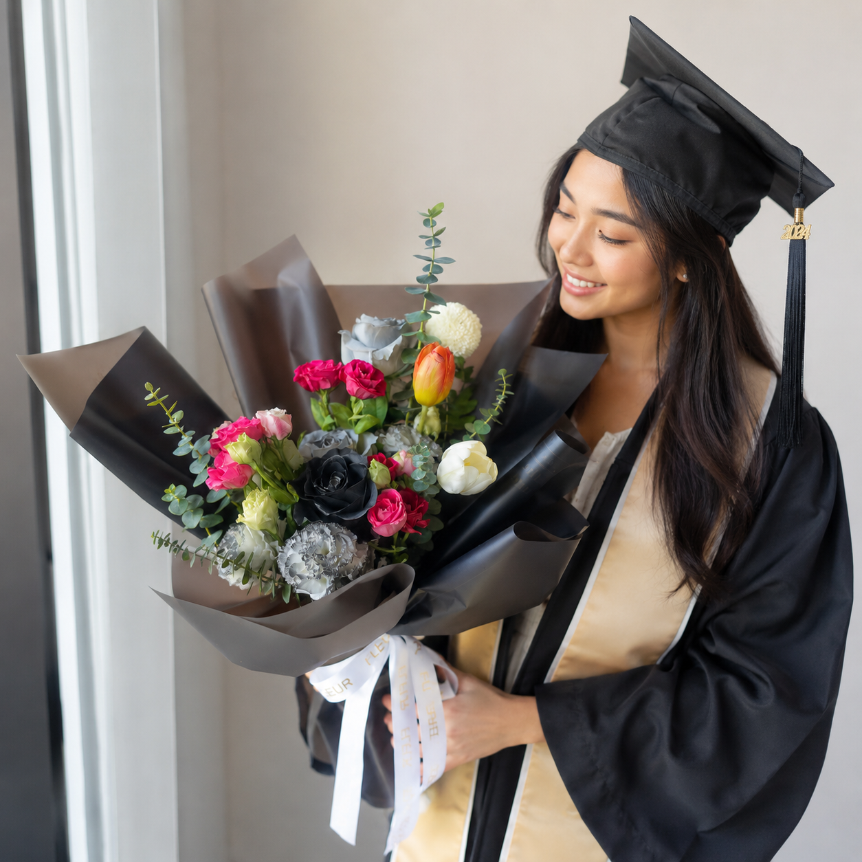 Prudence - Graduation Bouquet (Fresh Flowers)